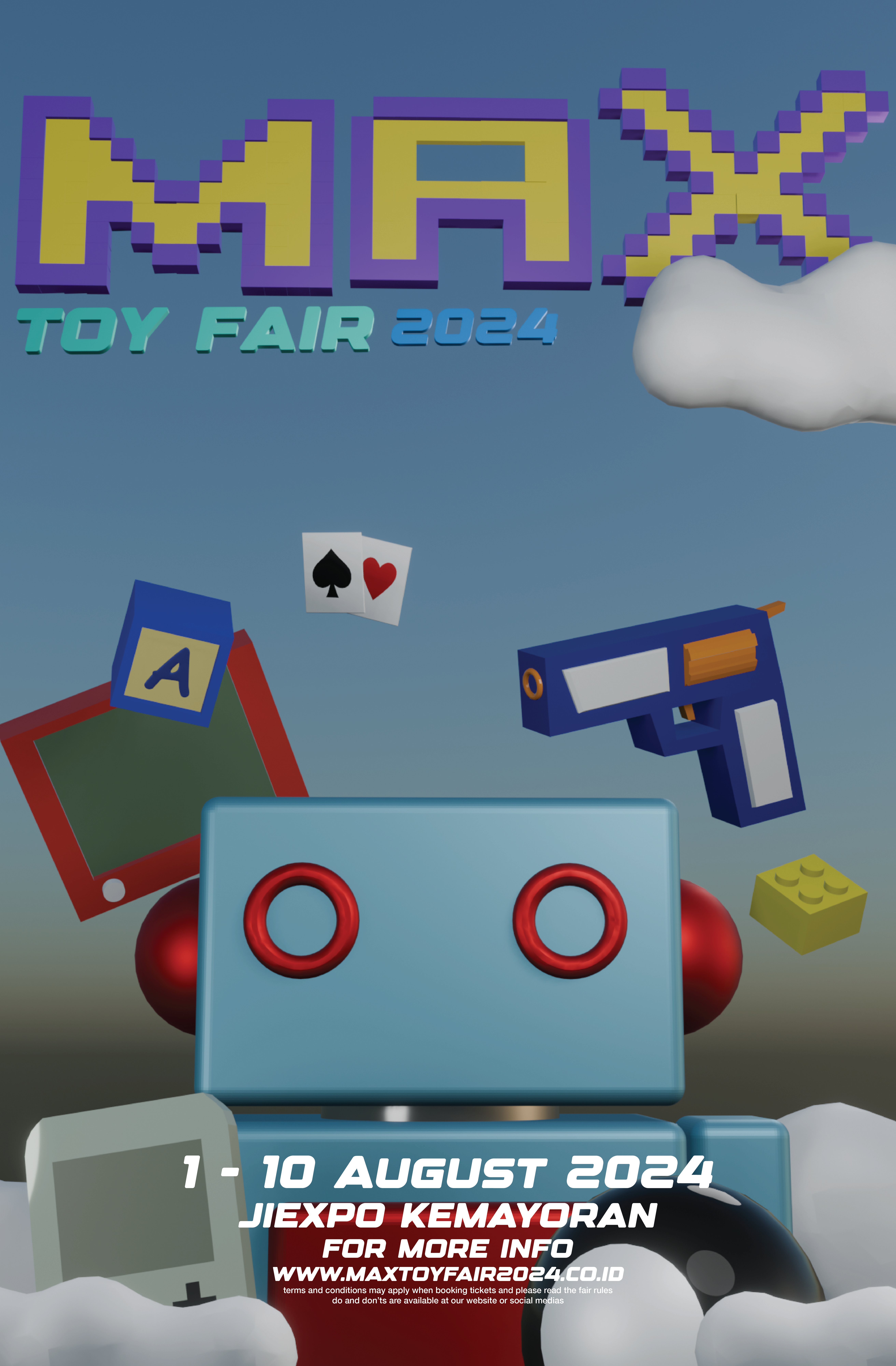 Max Toys Fair Poster Design